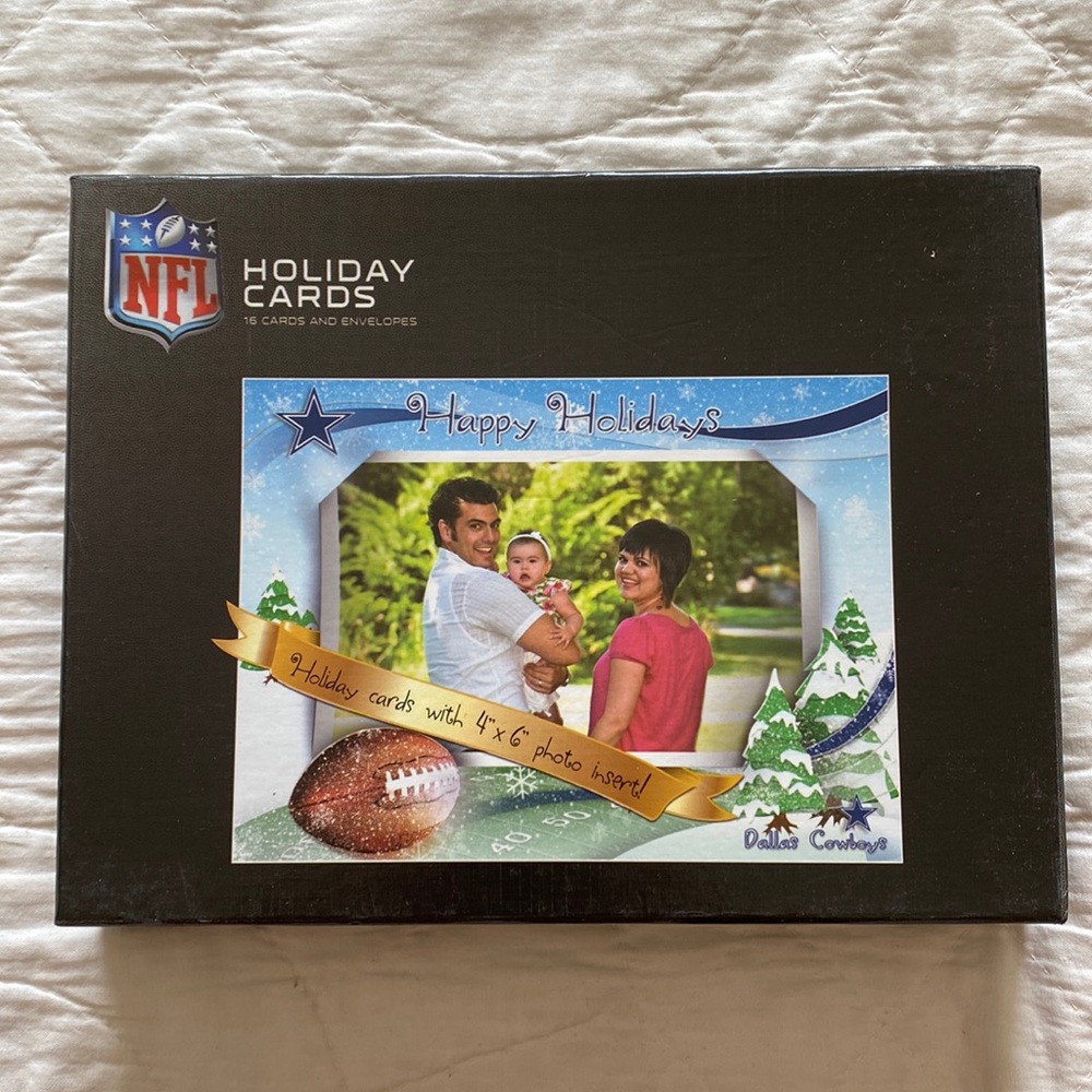 NWOT Dallas Cowboys Holiday Cards